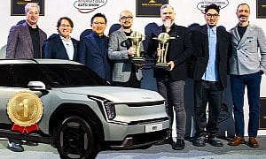 Greedy KIA EV9 Snatches Both World Car of the Year and World Electric Vehicle Awards