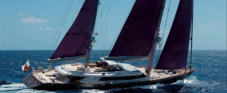 Baracuda Valletta is a Perini Navi sailing yacht that matches motor yachts in comfort