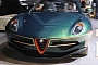 Green and Gold Alfa Romeo Disco Volante Arrives in Geneva