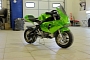 Green Chrome Wrap for Pocket Bikes and More