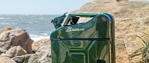 Green-Colored 2022 Ford Bronco Oddly Teased via Fuel Can Camera Accessory