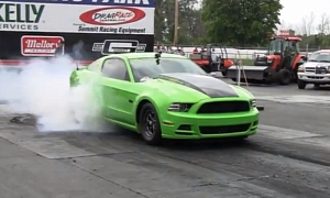 “Green Goblin” Mustang by Evolution Performance Sets New Quarter-Mile Record