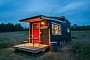 Greenmoxie Is an Off-Grid Tiny Home With Drawbridge-Style Deck and Cabin-in-the-Wood Vibes