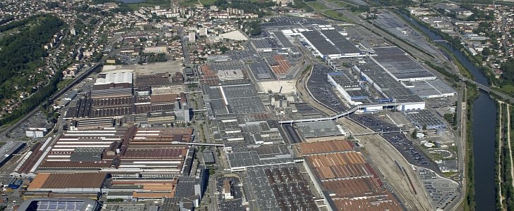Sochaux assembly complex in France