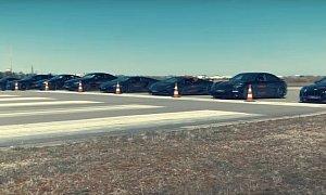 GT-R Fights Aventador, 911 Turbo S in 10-Car Tuner 1/2-Mile Drag Race