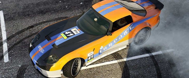 Banshee Racing Livery for the stories Bravado sports car