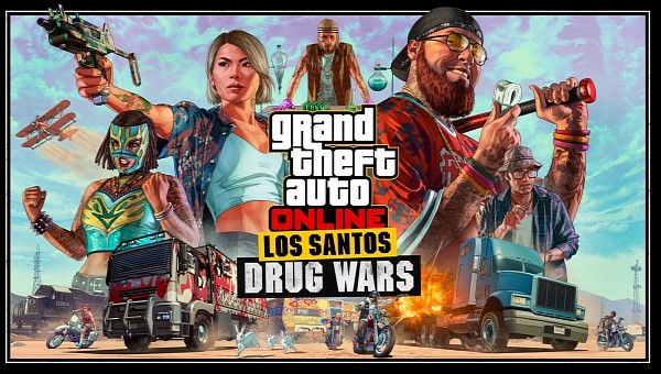 GTA Online Drug Wars key art