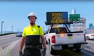 GTA Online: Player RPs as New York City DOT Worker, About as Effective as In Real Life