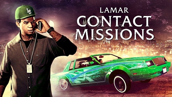 GTA Online Franklin and Lamar Missions artwork