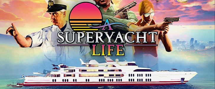 A Superyacht Life key art