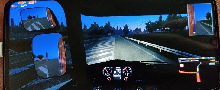Euro Truck Simulator 2 on the OnePlus 6T