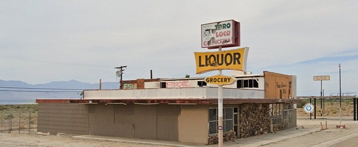 The liquor store on Google Maps