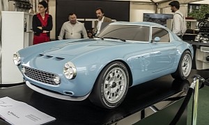 GTO Engineering Squalo Previewed at Goodwood Revival By Half Scale Model