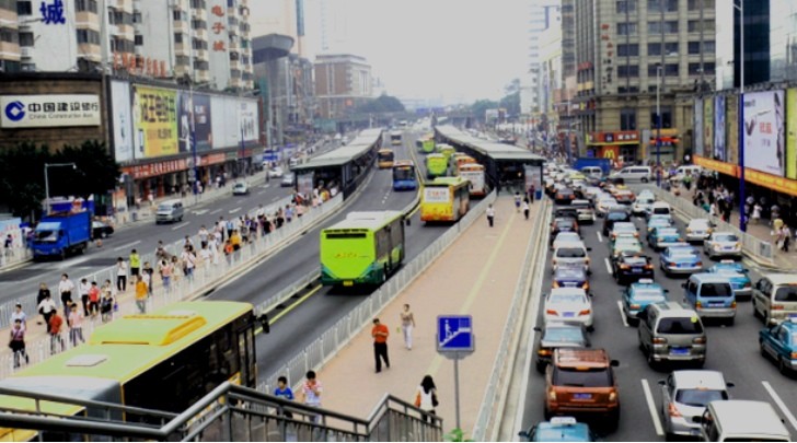 Congestion in Guangzhou