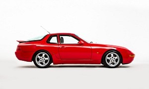 Guards Red 1994 Porsche 968 Clubsport Looks Pretty Clean Considering Its Age