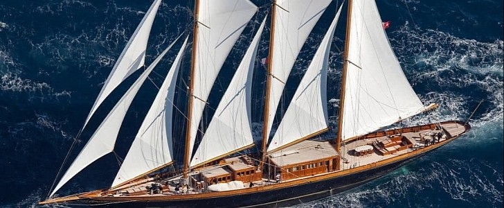 Creole is one of the oldest and most spectacular wooden sailing yachts in operation, owned by the Gucci family