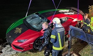 Gucci Lamborghini Huracan Dies by Drowning as Driver Mistakes Gas for Brake
