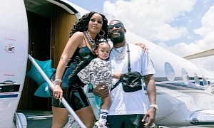 Gucci Mane and Keyshia Ka'oir Fly to Jamaica on a Gulfstream Private Jet
