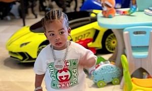 Gucci Mane and Keyshia Ka'oir's Son Has His Own Custom Lambo, Albeit a Toy