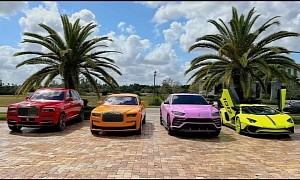 Gucci Mane's Wife Keyshia Ka'oir Shows Her “Rainbow” Car Collection, Two Missing