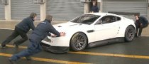 Gulf AMR Middle East Testing the Vantage GT2 at Le Mans