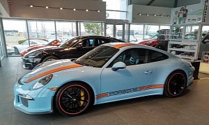 Gulf Livery Porsche 911 R Is Factory Perfection