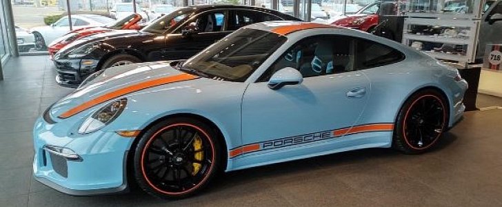 Gulf Livery Porsche 911 R Is Factory Perfection 