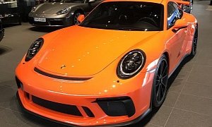 Gulf Orange 2018 Porsche 911 GT3 Shines in Sweden