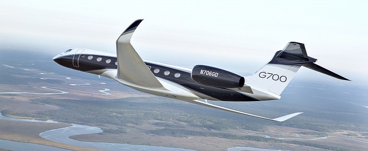 The G700 is an impressive business jet when it comes to both design and performance