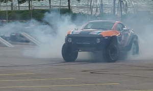 Gumball 3000 2012: Local Motors Rally Fighter Burnout