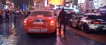 Gumball 3000 2012: Supercars Line Up at the Start in Times Square, NY