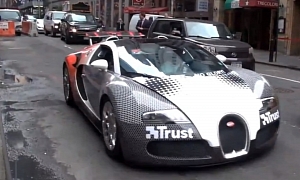 Gumball 3000 2012: Team Trust Bugatti Veyron Grand Sport in NY