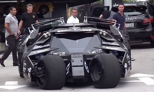 Tumbler Batmobile Arrives at Gumball 3000
