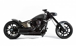 Gunmetal Harley-Davidson TechArt Is Two-Wheels Short of a Full Blown Porsche