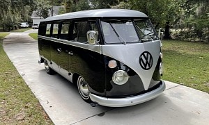 Guy Buys a Failed Electric Volkswagen Bus at Auction, Restores It to Its Former Glory