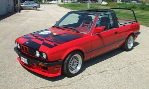 Guy Claims His 1984 323i Pick-Up Was “BMW Authorized”