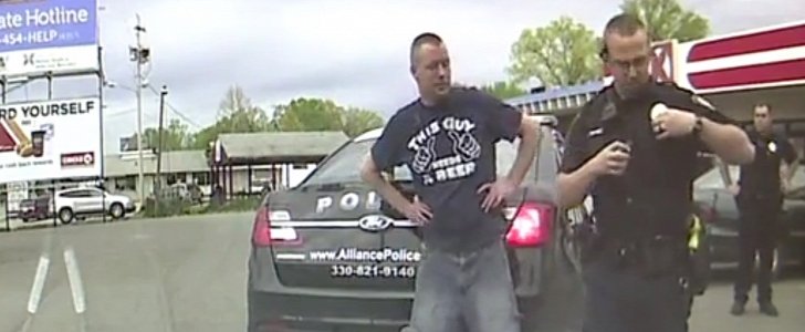 Driver gets arrested for DUI while wearing T-shirt that writes "This Guy needs a beer"