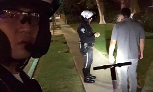 Guy Gets Busted For DUI After Riding Bird Scooter on Santa Monica Sidewalk