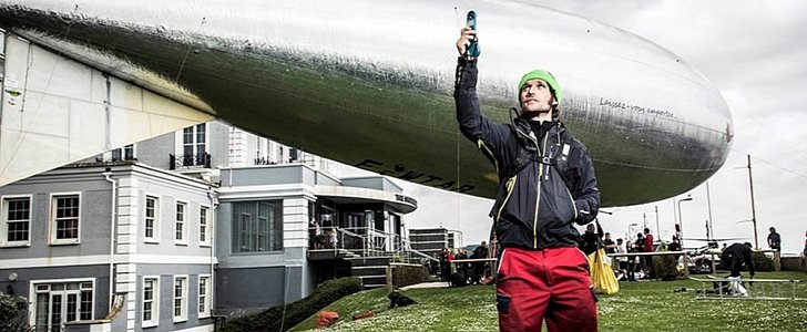 Guy Martin and his zeppelin