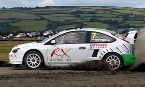 Guy Martin Goes Rallycross with 600 BHP Ford Focus WRC