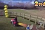 Guy Plays Real-Life Mario Kart With a Lawn Mower and a Skydio Drone