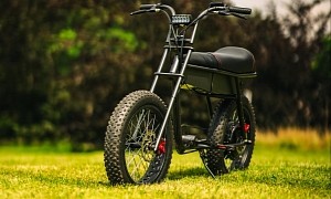 Guy Rides in Style Like a Celeb on Homemade Super73 Style E-Bike Built From Scratch