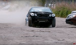 Stripped-Down Mercedes-Benz E-Class Goes Off-road (for Science)