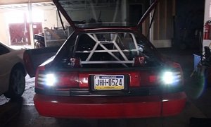 Guy Teaches You to Fit HID Reverse Lamps on a Mark 3 Supra