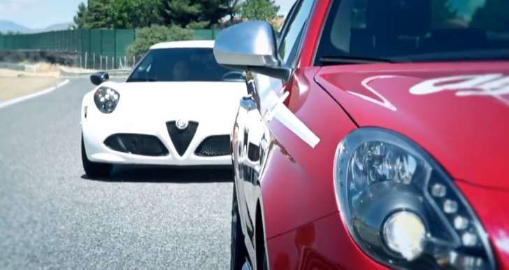 Alfa Romeo 4C and Giulietta QV