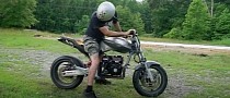 Guys Put a Lawn Mower Engine On a Honda Sports Bike, Turn It Into a Honda 212