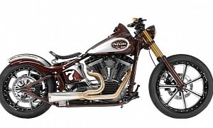 H-D Softail Becomes Slim Racing by SS&C