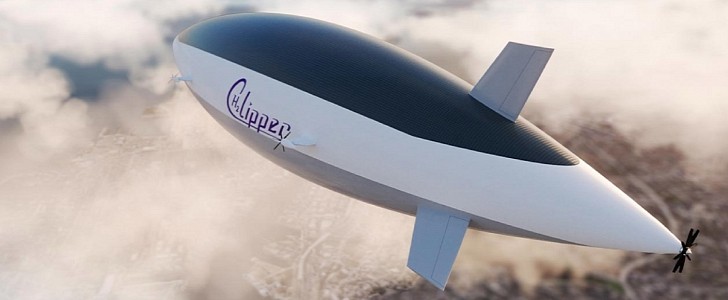H2 Clipper hydrogen-powered airship