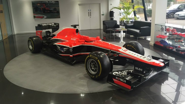 Marussia F1 Auction Catalogue