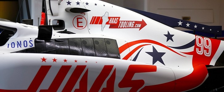 Haas F1 Team updated livery